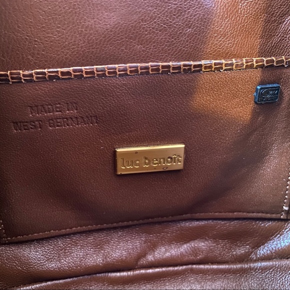 Vintage Luc Benoit 70s 80s Alligator Leather Bag. - Picture 9 of 13